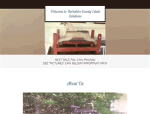 Tablet Screenshot of berkshirecountyestatesolutions.com